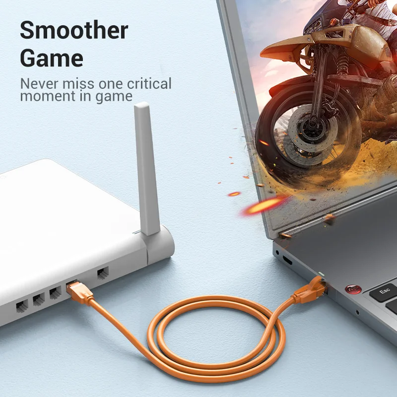 Кабель Ethernet Vention Cat 6, сетевой кабель, 4 витых пара патч-корд, интернет-кабель UTP Cat6 для ноутбука, маршрутизатора Ethernet RJ45