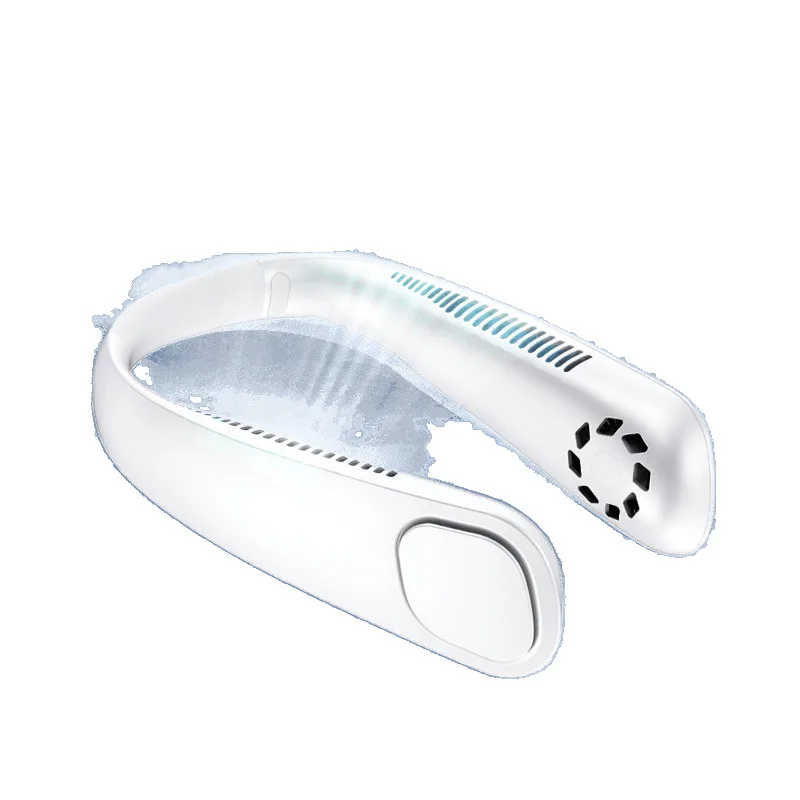 

2025 new bladeless lazy neck fan, refrigeration wind air conditioner, silent outdoor work for students in class