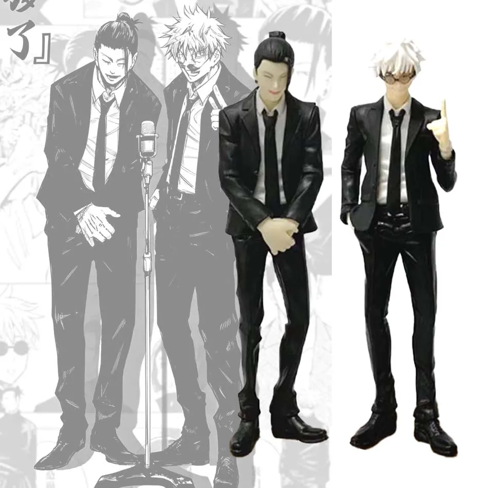 17cm Jujutsu Kaisen Anime Figur Nudelhalter Geto Suguru Actionfigur Satoru Gojo Figurine PVC Sammlermodell Puppe Spielzeug