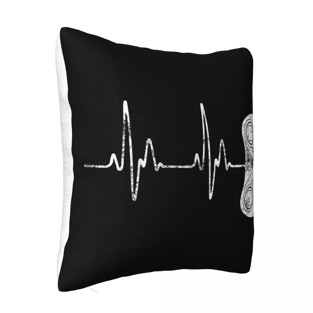 Gamer Heartbeat Video Game Lover Gift Vintage Men Gift Autumn Humor Straight Customized Hip Hop Hip Hop Famous Pillow Case