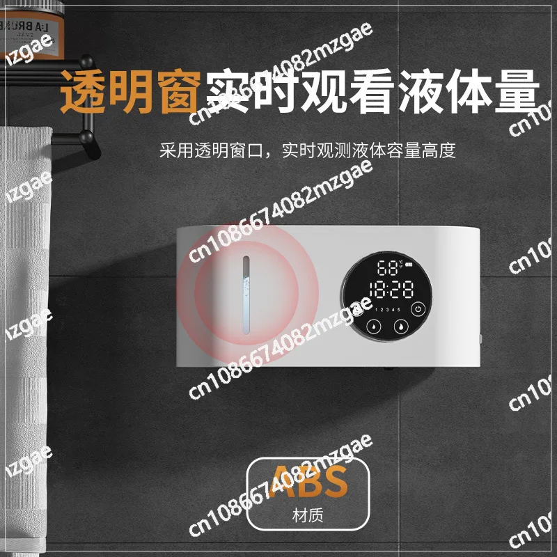 

Automatic Soap Dispenser Wall-Mounted Non-Contact Sensor Soap Dispenser (With LED Screen) for Bathroom Kitchen Soap Dispenser