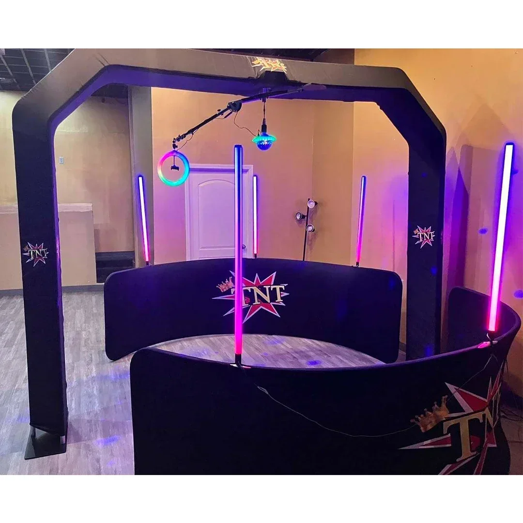 

Wedding Supplies Overhead 360 Photo Booth Rotating Machine Scene Pl Commercial Rental Overhead 360 Photo Booth Hot sales