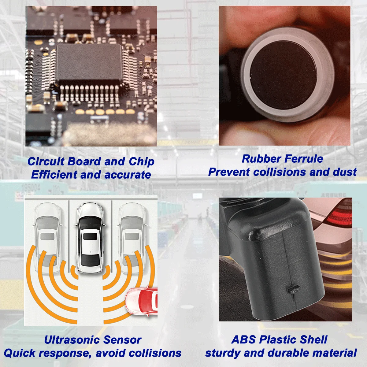 Sensor de controle de distância de estacionamento PDC preto, apto para Jaguar X-Type 2001-2008, XF X250 2007-2015, XJ X350 X356 X358 XK8 XKR X100, C2C29377