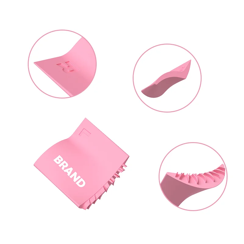 1 Pair Silicone Eyelash Stamp Stencil Quick Make Up Under Eyelash Template Faux False Eyelash Eyeliner Stamp Practice Tool