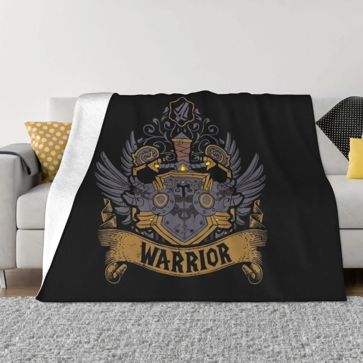 WARRIOR - ELITE EDITION Throw Blanket Blankets For Sofas Thermal Blankets