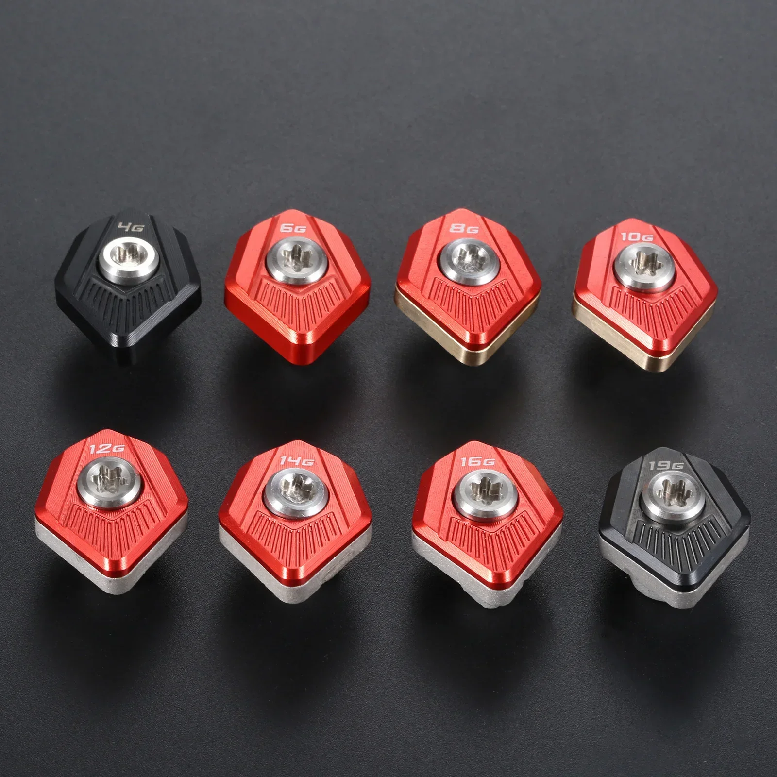 

1 шт., 4 г, 6 г, 8 г, 10 г, 12 г, 14 г, 16 г, 19 г