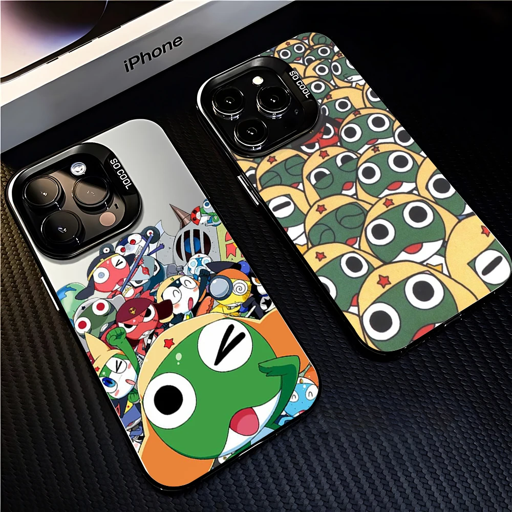 Frog K-KeroroS  Phone Case for Samsung Galaxy S26 S25 S24 S23 S22 S21 S20 Note20 FE Ultra Edge Plus 4G 5G Anti Fall Matte Cover