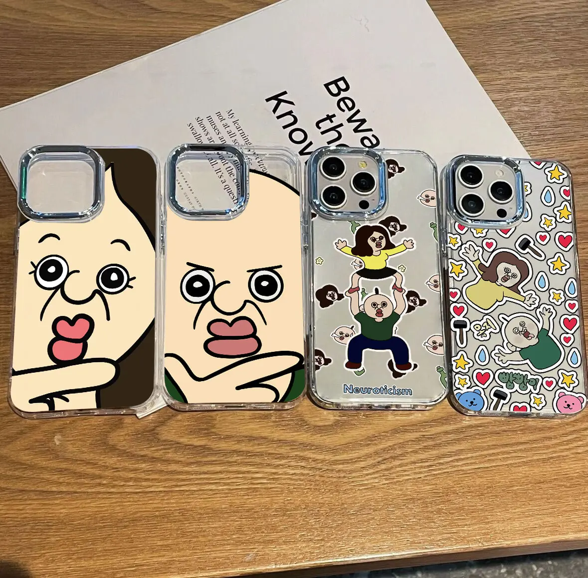 مضحك زوجين بانج بانج تانغ تانغ قضية الهاتف لسامسونج غالاكسي A56 A36 A26 A55 A35 A16 A54 A34 A25 A24 A15 A14 A73 A53 A33 4G 5G #1