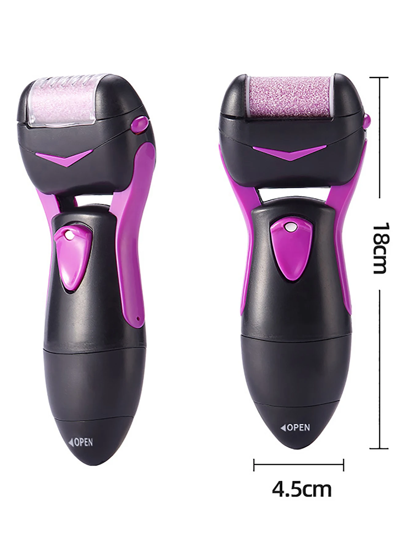 Electric Foot File Home Use Callus Remover Smart Foot Dead Skin Grater Portable Foot Scrubber for Healthy Soft Feet