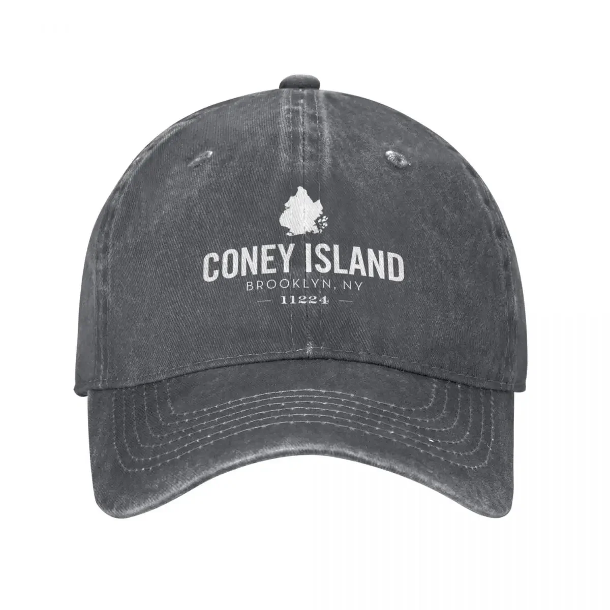 CONEY ISLAND - BROOKLYN, NY (white) Baseball Cap Anime Sun Hat For Children black For Women Men's