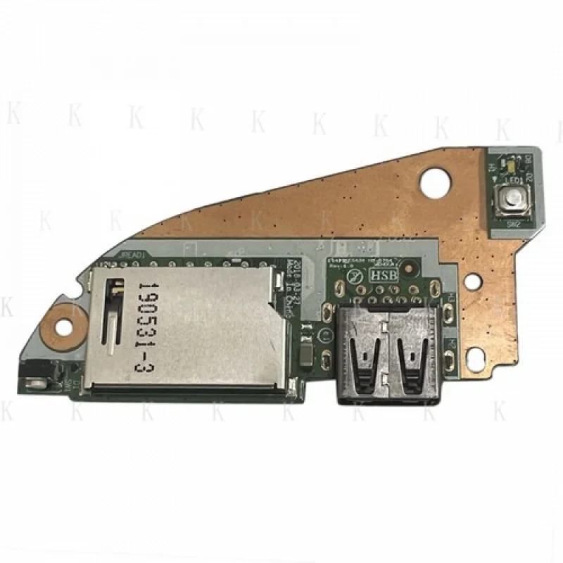 

Плата ввода-вывода (I/O) без кабеля для Lenovo Ideapad 530S-14ARR 81H1 5C50R47691 NS-B784, новая