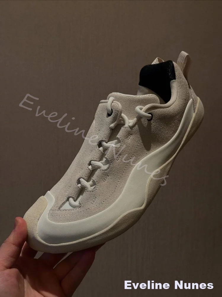 Athletic Hiking Shoes Men Fashion Design Cross Tied Handcrafted Casual Sporty Flat-soled Sneakers for Commuting Outdoor Sneakers