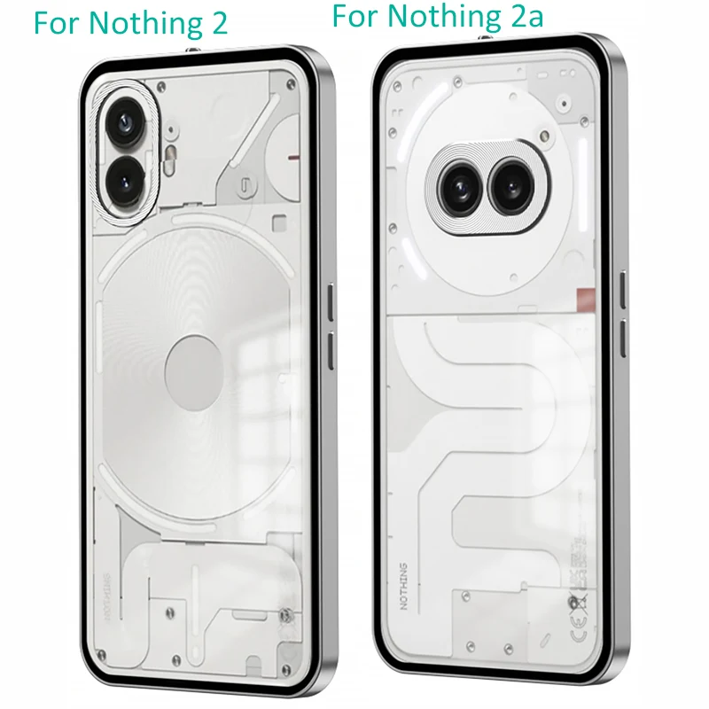 Aluminium Alloy Metal Frame Bumper + Acrylic Back Cover Case For
