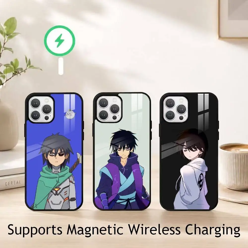 Scissor Seven ANIME gift Phone Case For iPhone18,17,16,15,14,13,12,11 Plus,Pro Supports Magnetic Wireless Charging