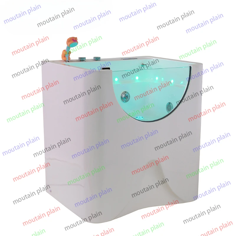 Dog Cat Grooming SPA Acrylic Pet Bubble Tub With Ozone And Milk Bath Bathtub