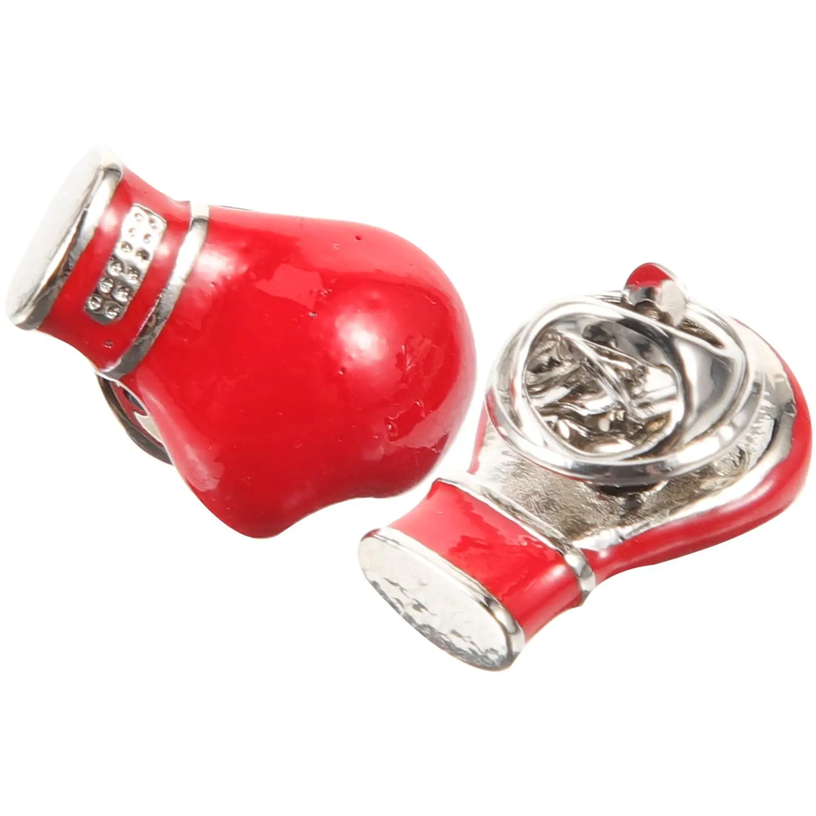 2 szt. Bokserskie przypinki na klapę dla mężczyzn modne broszki odznaka Cartoon dodaj styl ubrania torby kapelusze proste szczegóły polerowane