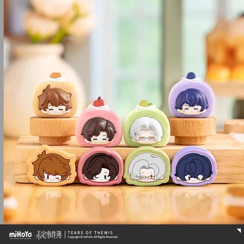 

[Genuine] miHoYo Game Tears of Themis Q-version Candy Granule Desktop Ornament Luke Vilhelm Marius Anime Doll Cosplay Xmas Gifts