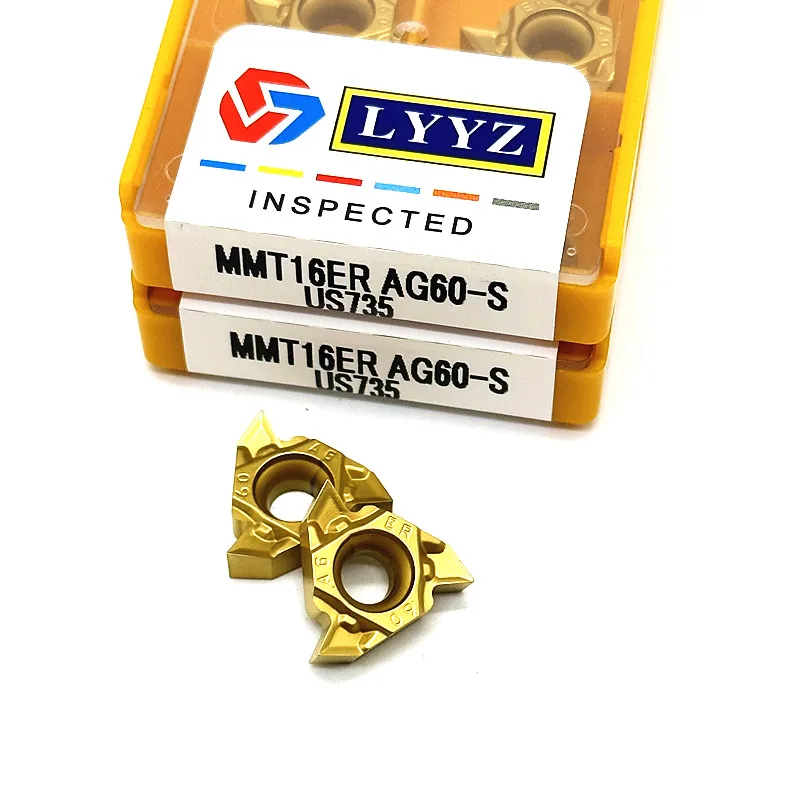 MMT16ER AG60 S MMT16IR AG60 S VP15TF UE6020 Pressed เครื่องมือคาร์ไบด์เครื่องมือโลหะเครื่องมือ16 ER AG60 UE6020ตัดเครื่องมือ