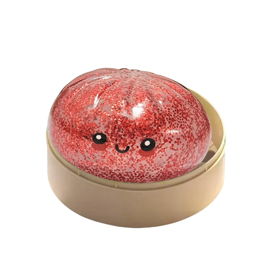 11 Stijlen Realistische Reuze Dumpling Knijp Speelgoed Met Bamboe Stoommandje Zachte Deegbal Decompressie Fidget Speelgoed Grappig Creatief Cadeau