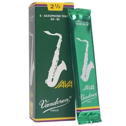 FRANCE Vandoren saxphone reeds green box java  hardness 2.5--3.5 professional Tenor reeds saxphone reed