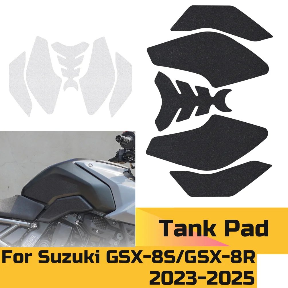 

GSX-8S GSX-8R GSX8R GSX8S боковые наклейки на топливный бак водостойкая наклейка для Suzuki GSX 8R 8S 2023-2025 аксессуары для мотоциклов