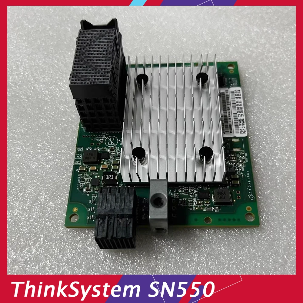 

7ZT7A00520 00YK543 ThinkSystem SN550 QLogic QML2692 Mezz 16Gb 2-Port Fibre Channel Adapter