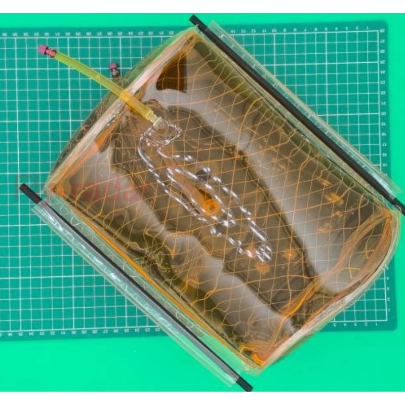 Elliptical Corrosion-resistant 4.0L Soft Fuel Tank / Oil Tank Bag 18x18x14cm for RC Model Boat Airplane Turbojet Engine