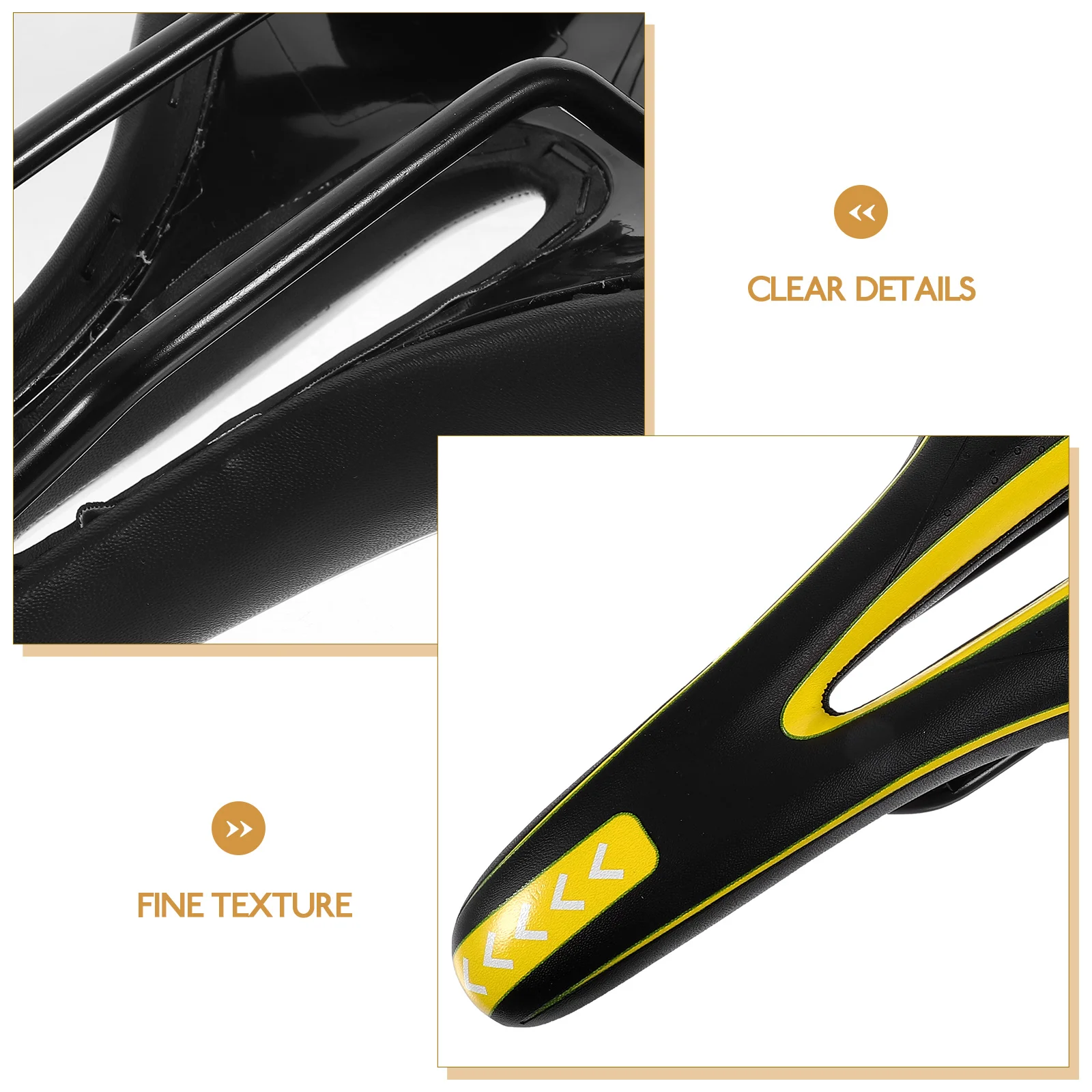 

Mountain Bike Saddle Seat Hollow Design Comfort Breathable Firmness Bike Cushion Pad Long Cycling Suitable Road Mountain