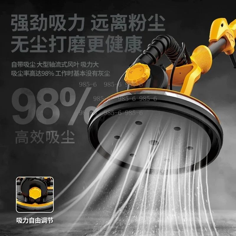 Self-vacuum Wall Grinder, Telescopic Long Reach Giraffe Sander for Drywall & Surface Polishing