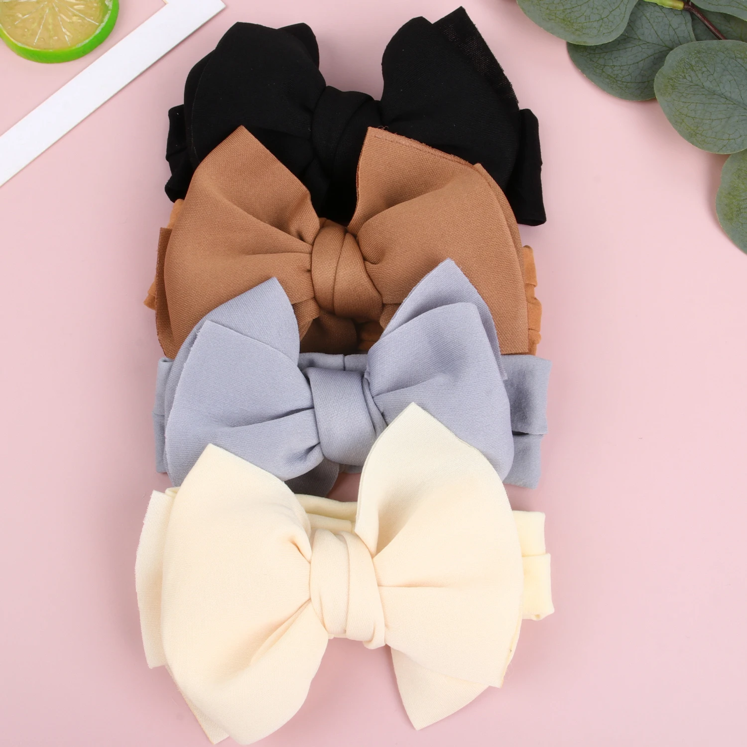 Baby Headbands Elastic Soft Newborn Hair Bows Headbands for Baby Girl Children Turban Infant Headband Hair Accessories