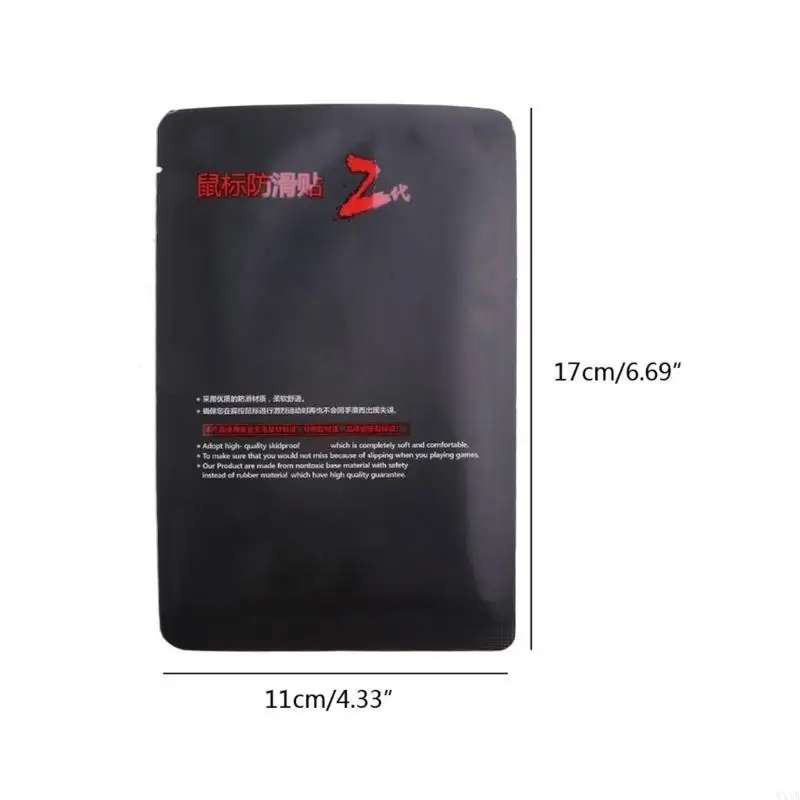 HotlineGames Mouse Grip Tape Skates Handmade Sticker for DeathAdder HyperSpeed Mouse Lizards Skin