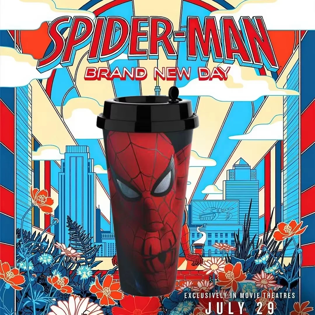 Anime Merchandise Brands - سبايدر مان: كوب مشروبات ودلو فشار