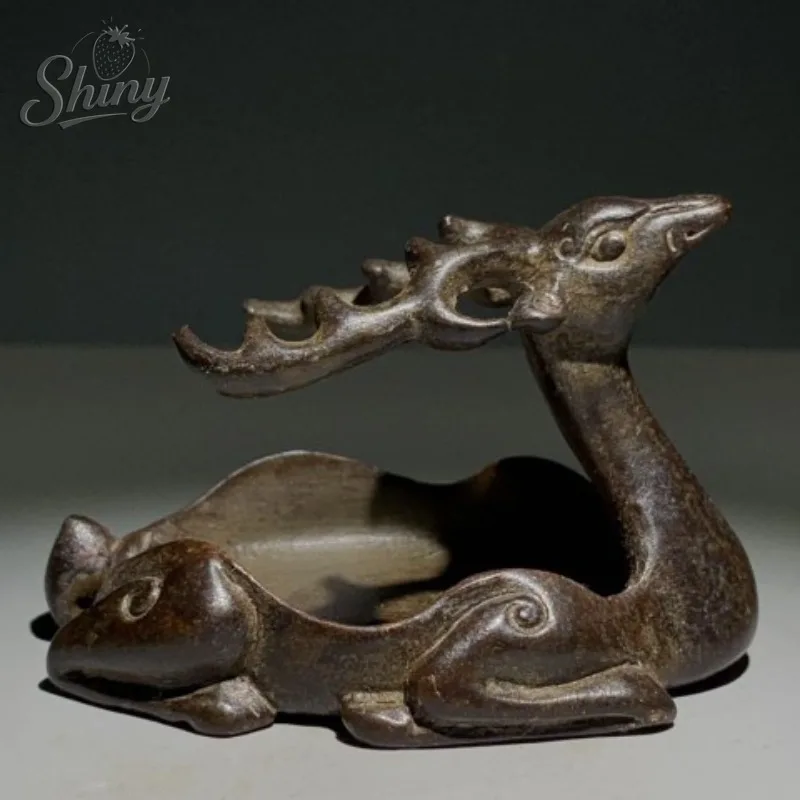 

Antique Collection Solid Deer Pen Washer Alloy Craftwork Ornament