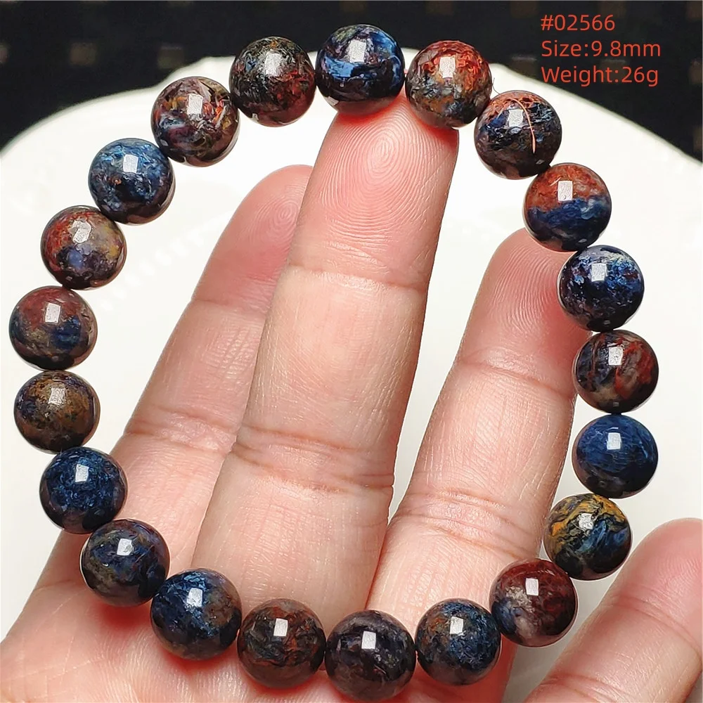 Genuine Natural Blue Pietersite Chatoyant Bracelet Cat Eye Women Men Fire Namibia Pietersite Stone Jewelry AAAAA