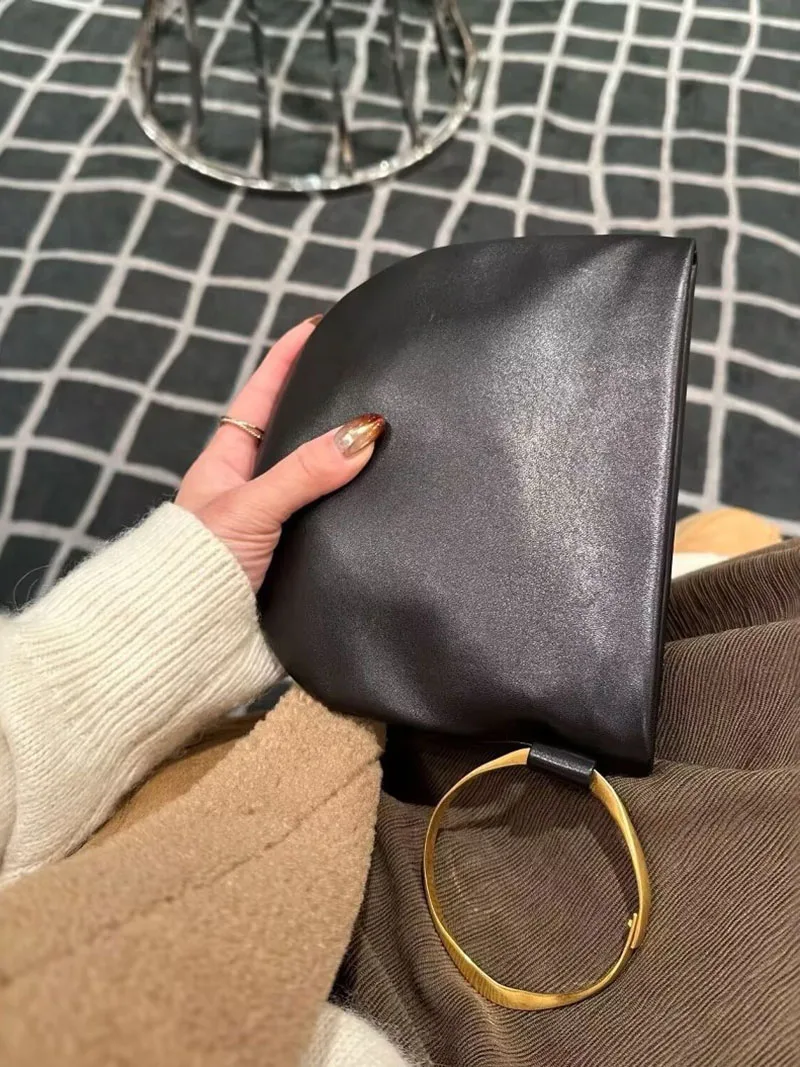 

Металлическое кольцо-клатч, женская вечерняя сумка, роскошный дизайн, сумки для женщин, сумка-тоут с круглой ручкой, маленькая мягкая сумка из искусственной кожи, новинка