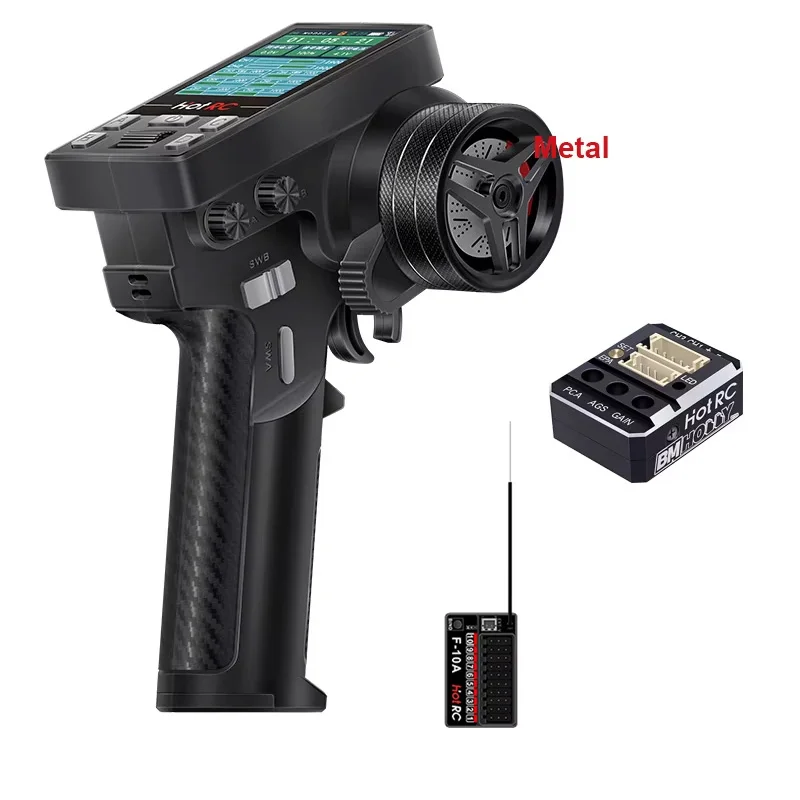 HOTRC CT-10B CT10B 10CH Zender Afstandsbediening 2.4Ghz Radio Voor RC Model Auto Boot Vliegtuigen Quadcopter Accessoires