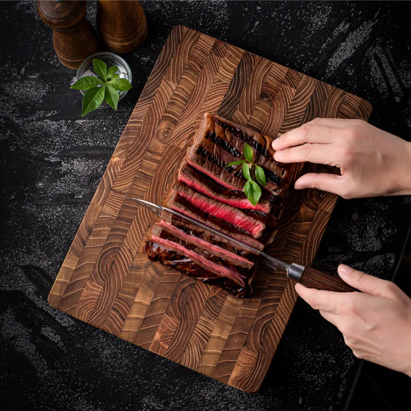 

Double-sided cutting board teakwood splicing kitchen accessories Damp-proof,kitchen tools thickened light luxury cutting board