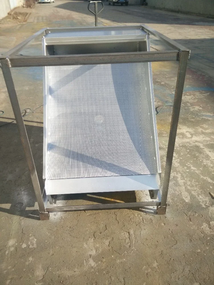 solid liquid separator sewage static screen filter for wastewater treatment