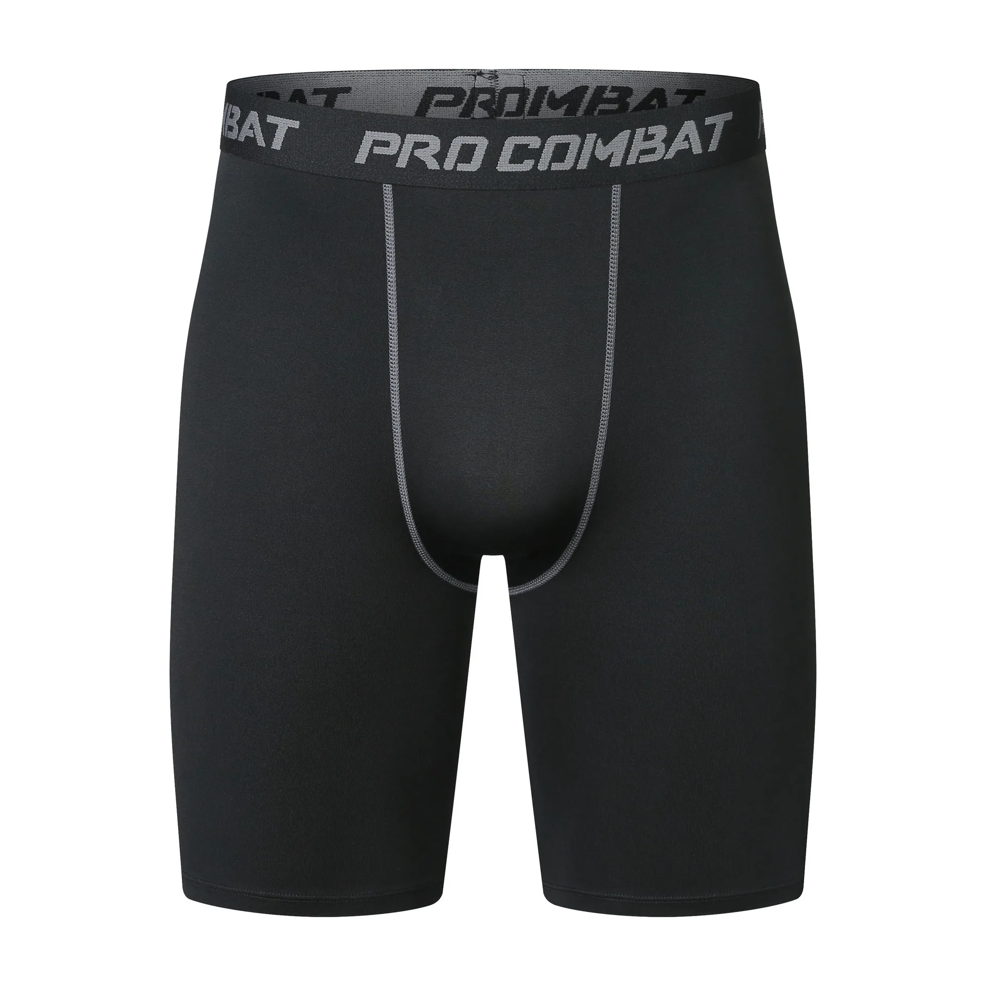 Men's Sports Leggings, Bottoming Shorts, Quick-drying Stretch Fitness, Running, Track and Field, Basketball Training, Compressio image 6