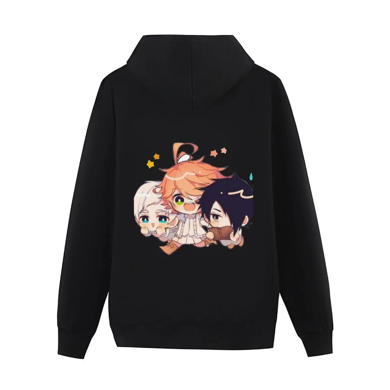 وعد نيفرلاند، تشيبي راي إيما نورمان هوديي ملابس الخريف الرجالية الملابس الكورية الملابس الجمالية اليابانية هوديي