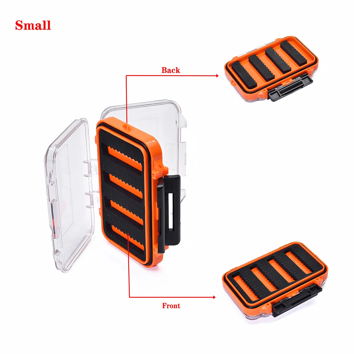 New Fly Fishing Tackle Box Fishing Accessories Tool Storage Box Sided Carp For Fishing Goods Hooks Lure Boxes
