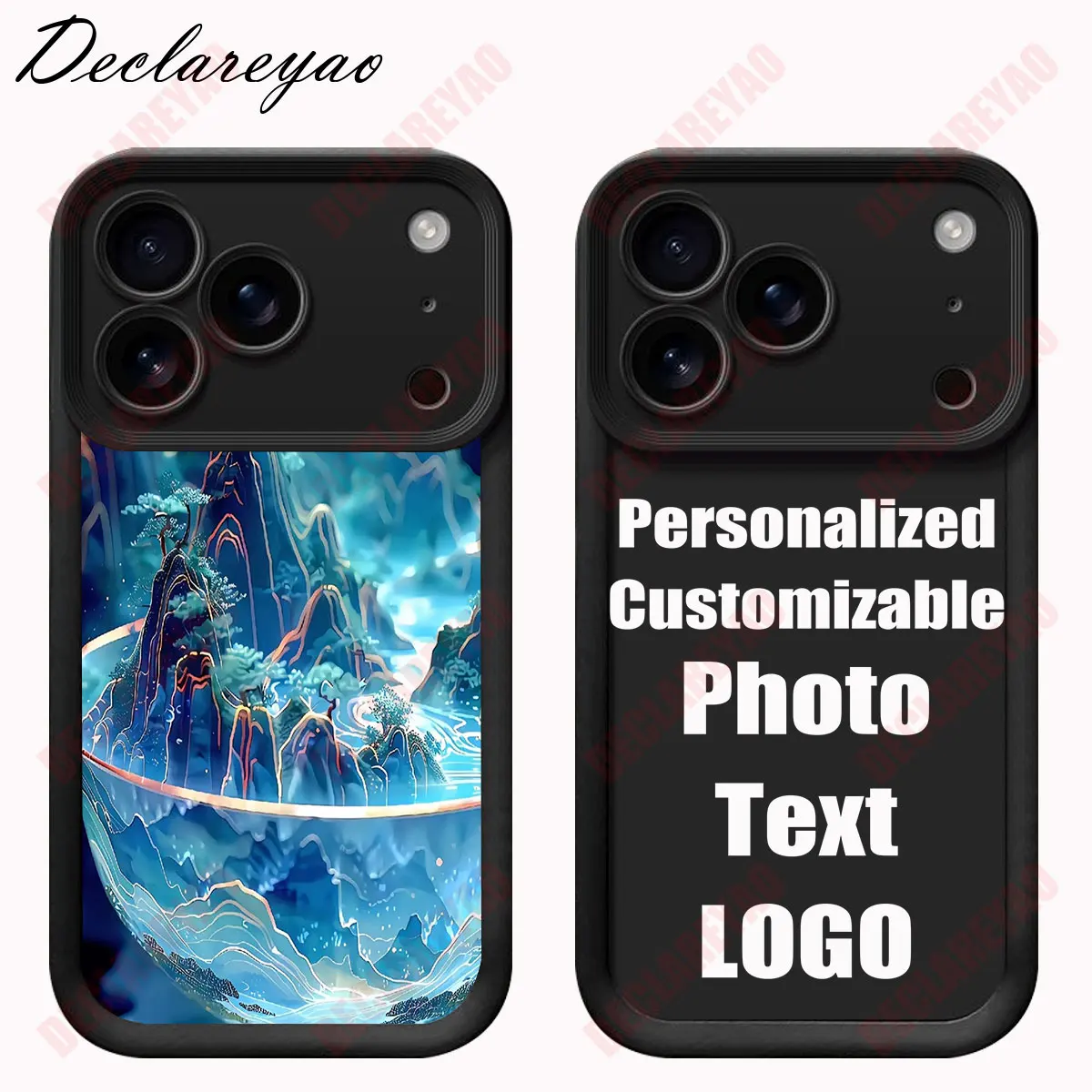 Personalized DIY Customized Photo Matte Soft Coque For iPhone 14 Plus 12 2020 Air X 6S Xs 13 11 15 16e SE 7 8 16 Max Case Cover