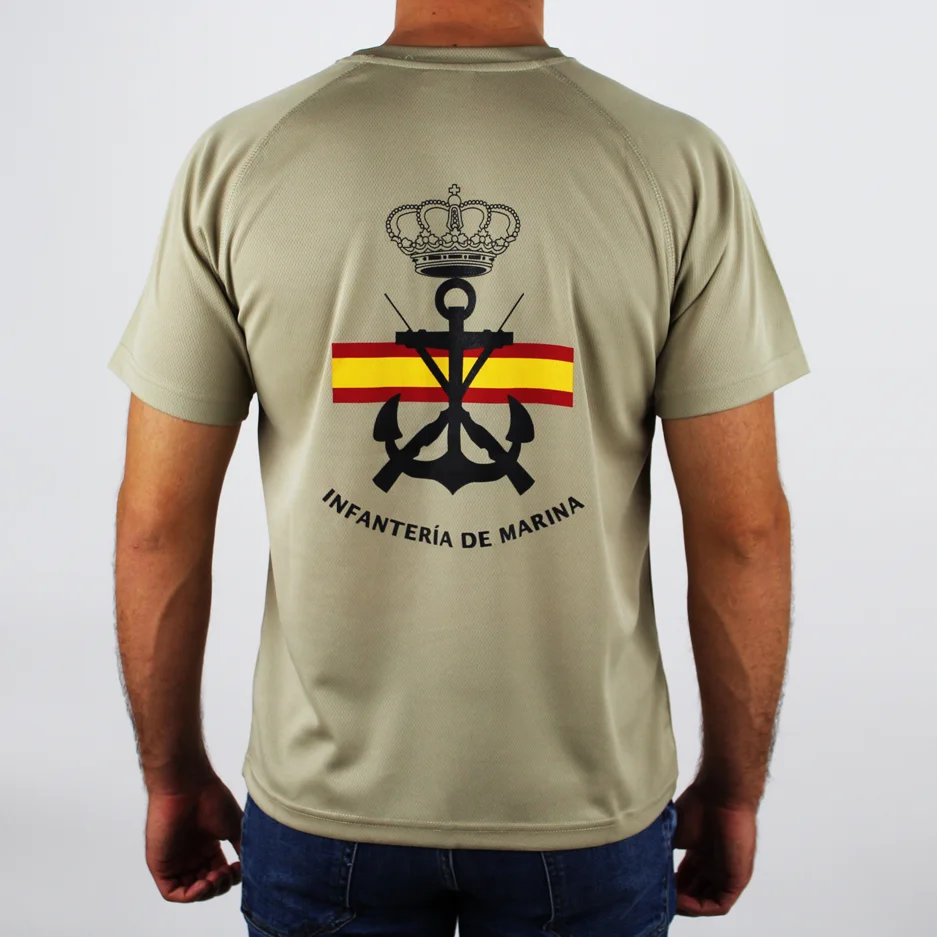 Custom Spanish Marine Corps T Shirt. High Quality Cotton, Loose, Big Sizes, Breathable Top, Casual T Shirt S-3XL