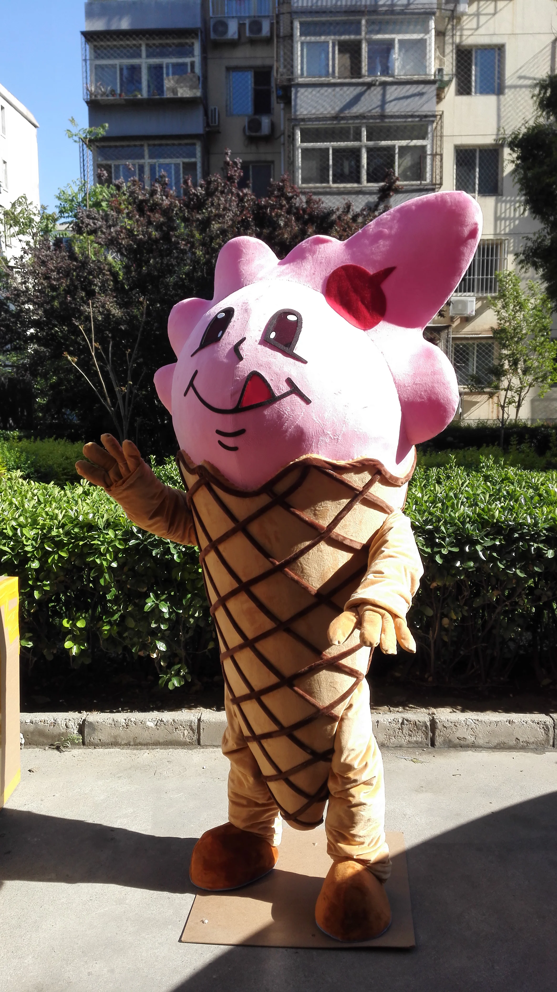 Icecream mascot costume Ice cream fancy dress custom fancy costume cosplay theme mascotte carnival costume cartoon 41165