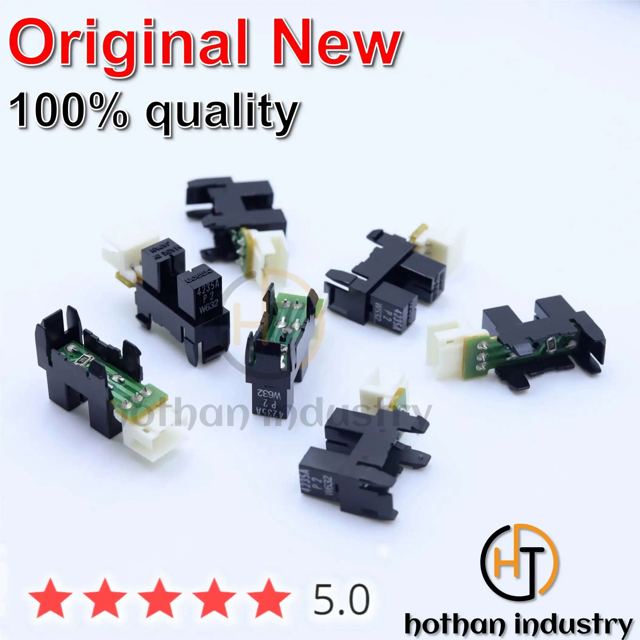 

（1-10PCS) 100% NEW EE-SX4235A-P2 EE-SX Transmissive through-beam photoelectric switch photoelectric sensor slot width 5mm
