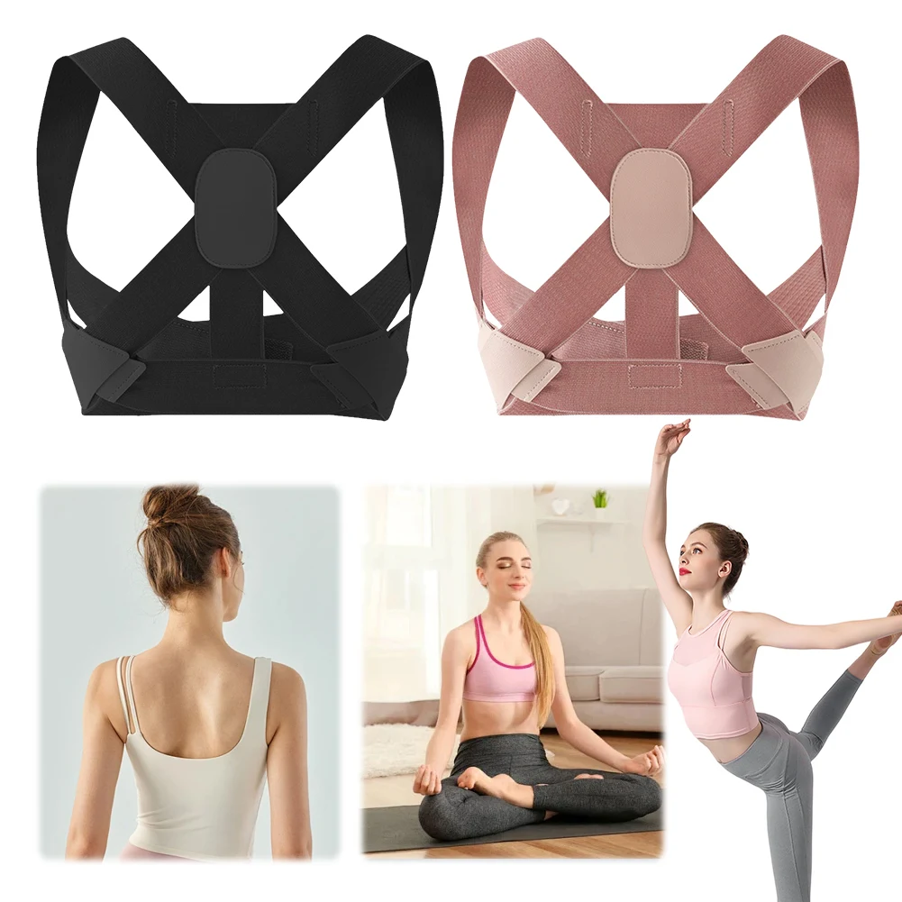 

Women Back Posture Corrector Back Straightener Invisible Adjustable Upper Back Brace for Lumbar Shoulder Spine
