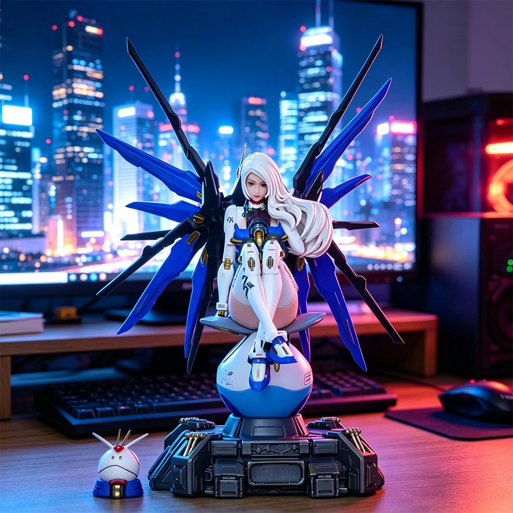 14.17in/36cm Anime Fgiure Mobile Suit Action Figures Pvc Model Statue Collection Decoration Toys Gifts