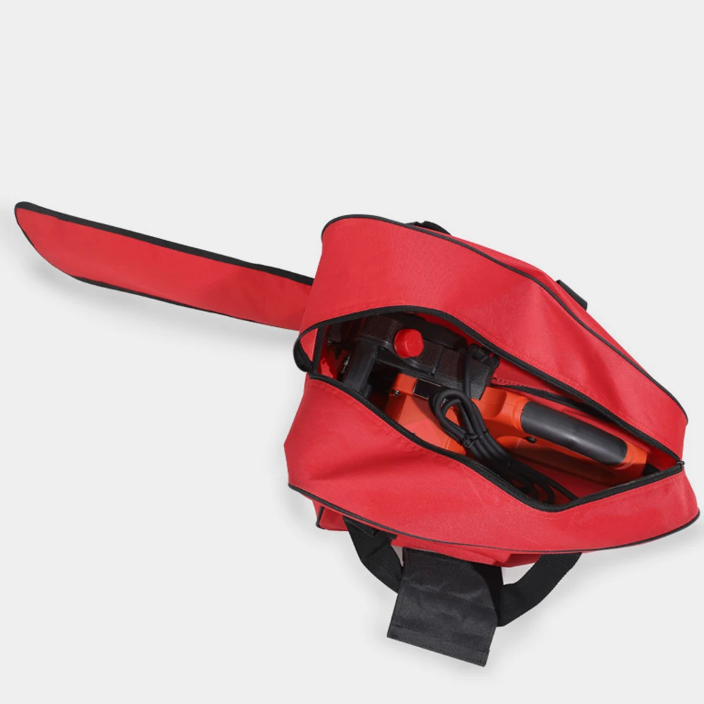

Electric Saw Storage Bag Large Capacity Water-Resistant Chainsaw Case Outdoor Portable Carrier Tote For Tool Organizer