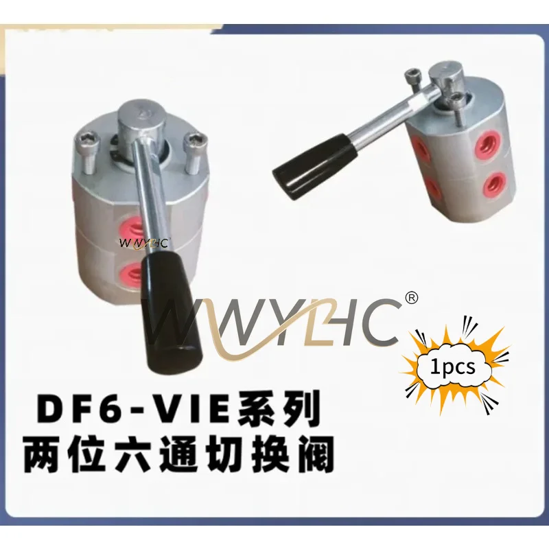 Suitable for Manual Rotary Valve DF6VIEG3/8,Hydraulic Switching Valve DF6VIEG1/2,Two Position Six Way Reversing Valve for Grader