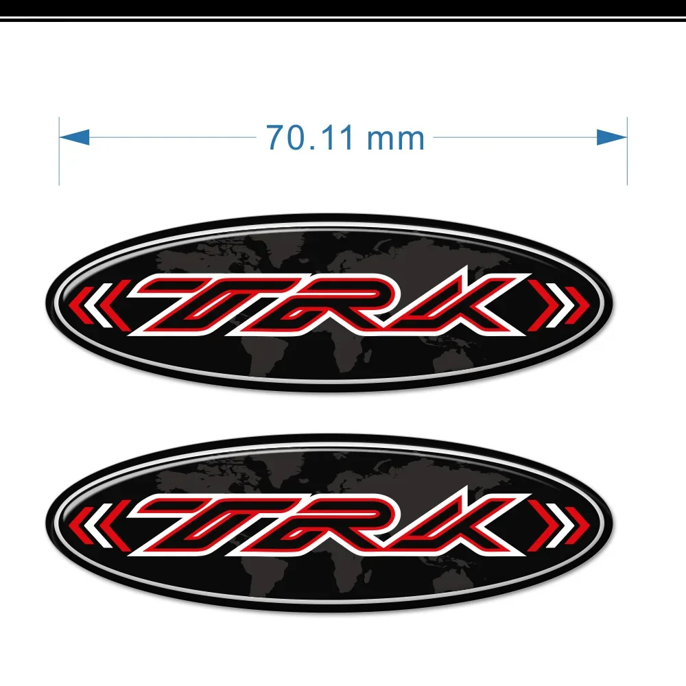 Motorcycle Stickers Decal Trunk Luggage Cases Helmet Fuel Oil Kit Knee For Benelli TRK502 TRK 502 Protector Tank Pad TankPad